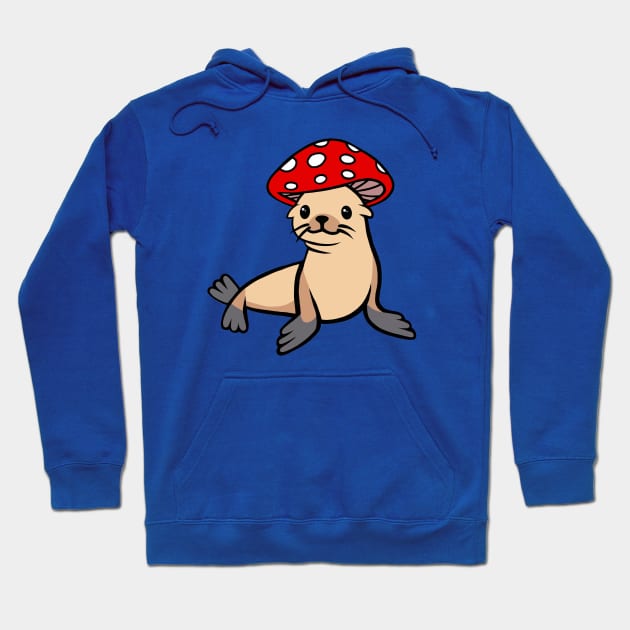 Sea Lion Mushie Hoodie by MushieCreatures